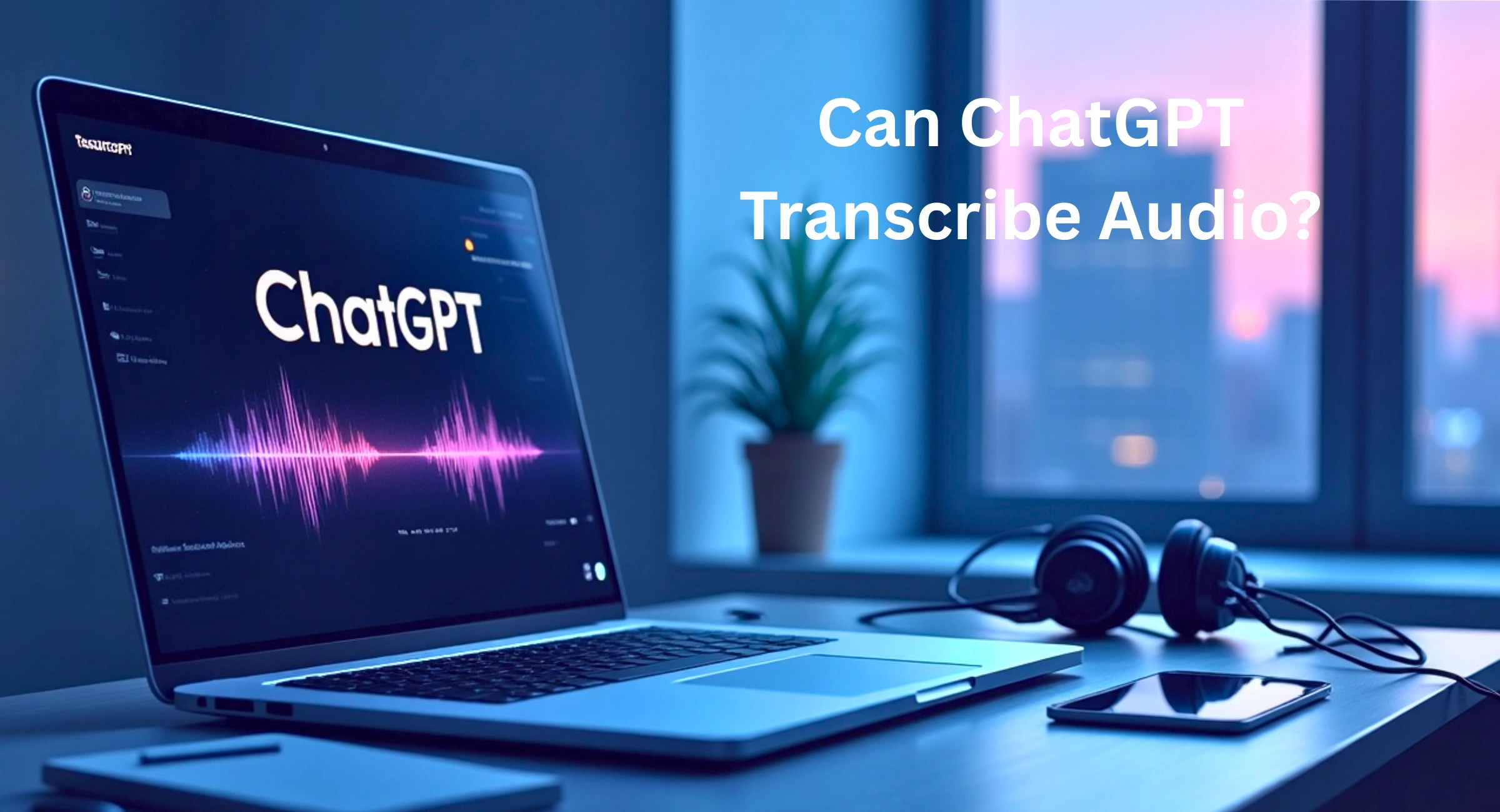 Can ChatGPT Transcribe Audio