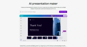 Canva's AI Presentation Maker