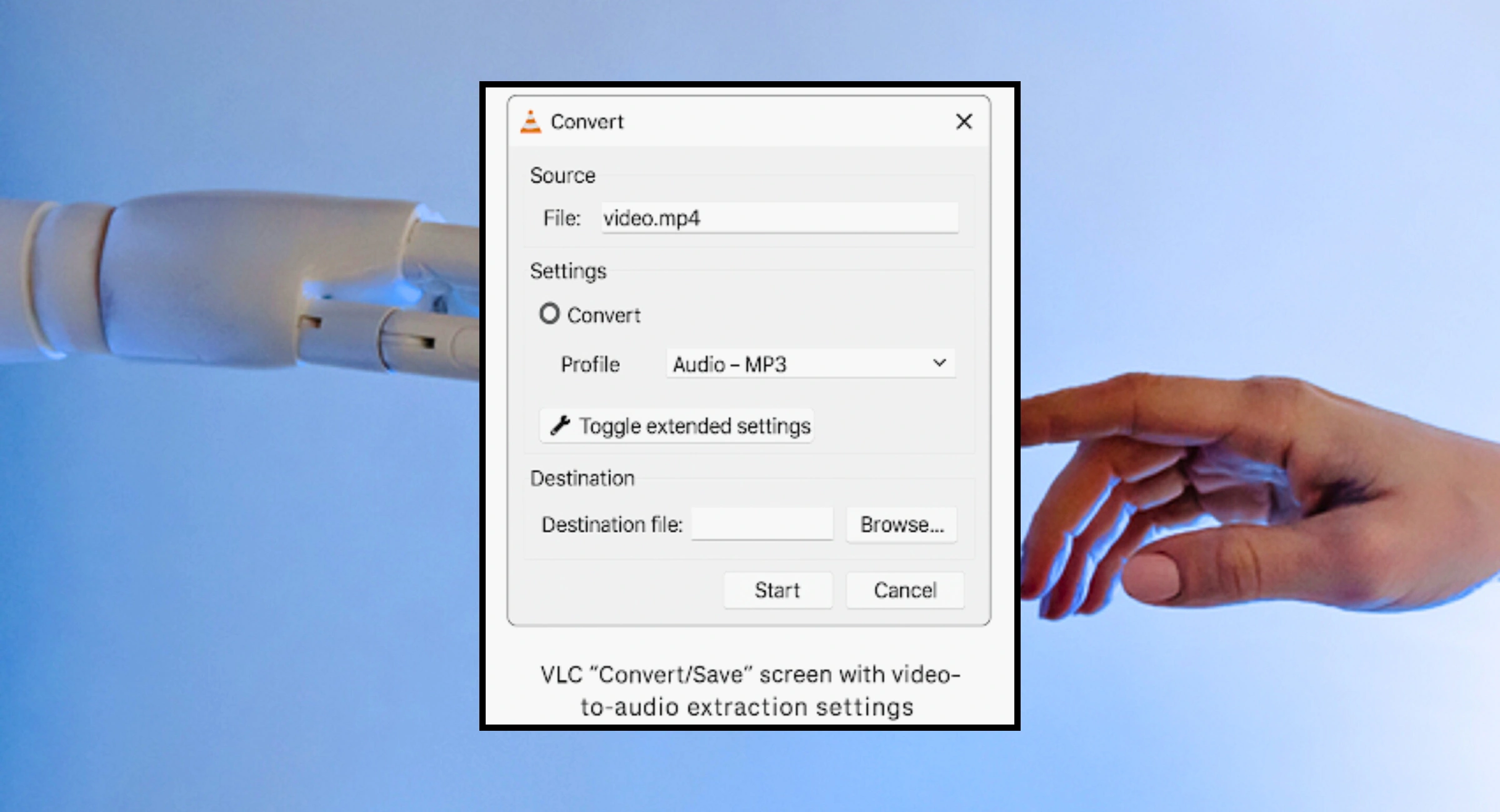 Extract or Convert Audio
