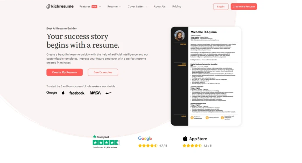 Kickresume