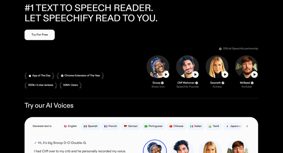 Speechify